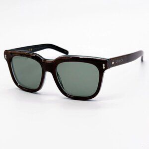 NWT GUCCI SUNGLASSES MEN HAVANA BROWN EYEWEAR GUCCI